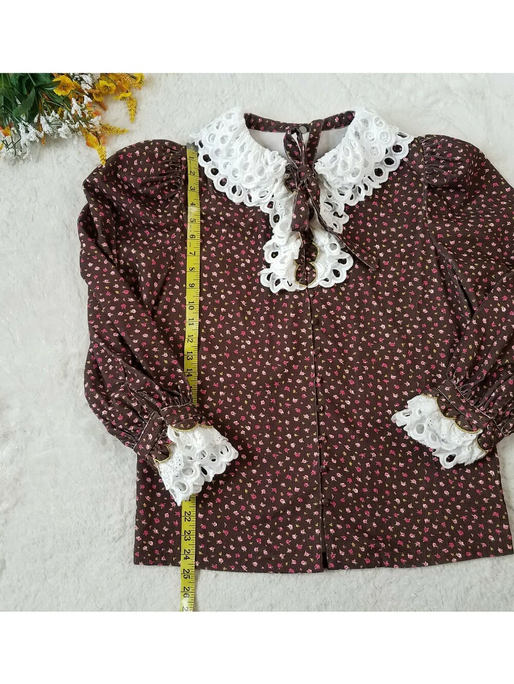CELIA B Virginia Floral Blouse - Picture 7 of 12